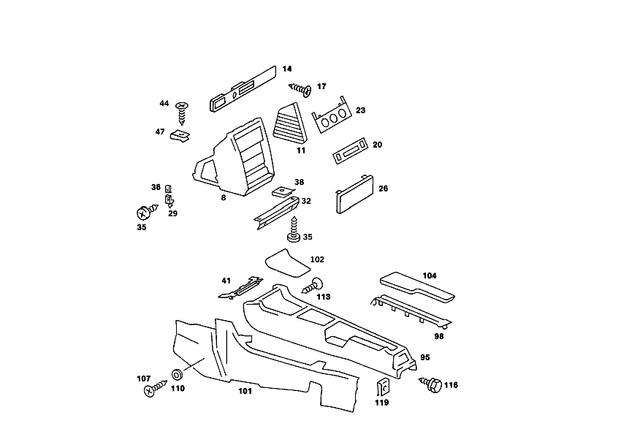 2016800775 - : Cover for Mercedes-Benz Image