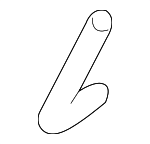 9044517101 - Cooling System: Outlet Hose for Toyota: 4Runner, Camry, Solara Image