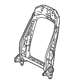 5WA881045R - Body: Seat Back Frame for Audi Image