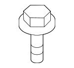 146600051 - Body: Fender Screw for Nissan Image