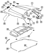 6510463AA - Body Sheet Metal Except Doors: Screw for Mopar Image