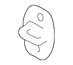 69410AA030 - Body: Striker for Scion: iQ, tC, xA, xB, xD | Toyota: 4Runner, Avalon, Camry, Corolla, FJ Cruiser, Highlander, Matrix, Prius, Prius Plug-In, Prius V, RAV4, Sequoia, Sienna, Solara, Tundra, Venza, Yaris Image