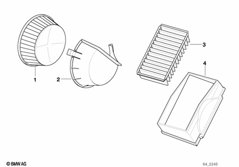 Microfilter for 1995 BMW 318ti #0
