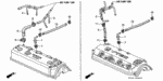 17138P0A000 - Engine: TUBE, BREATHER for Honda Image