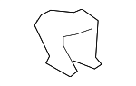 N90847501 - Body: Valance Panel Bracket for Volkswagen Image