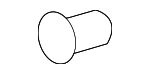 N10596201 - Body: Bumper Guide Nut for Volkswagen Image