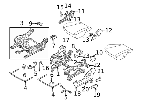 Tracks & Components for 2007 Suzuki Aerio #0