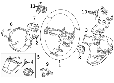Steering Wheel for 2025 Acura ADX #0