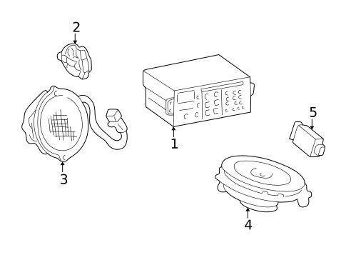 Sound System for 2003 Oldsmobile Alero #0