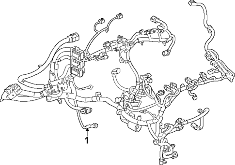 Wiring Harness for 2025 GMC Acadia #0