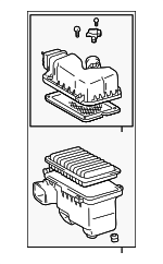 177000A231 - : Air Cleaner Assembly for Toyota: Sienna Image