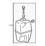 178050A051 - Engine: Resonator for Toyota: Camry, Sienna, Solara Image