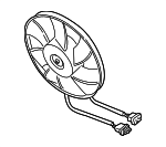 1C0959455C - Cooling System: Fan Assembly for Volkswagen Image