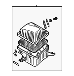 281103E000 - : Air Cleaner Assembly for Kia: Sorento Image