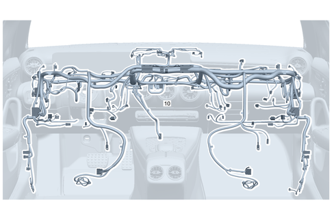 Cockpit Wiring Harness for 2020 Mercedes-Benz GLC63 AMG S #0