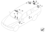 51138236878 - : Lens F Registration Plate Illumination for BMW Image