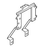 61149210701 - Electrical: Fuse &amp; Relay Box Bracket for BMW Image