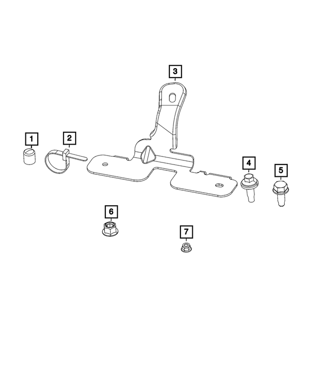 4627343AB - Electrical: Plug for Chrysler: 200 | Dodge: Avenger | Ram: 1500, 1500 Classic, 2500, 3500 Image