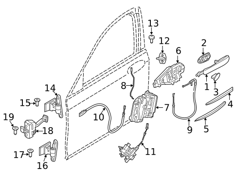 Rear Door for 2018 BMW 640i xDrive Gran Turismo #1