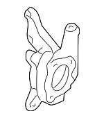 MR554422 - Suspension: Knuckle for Mitsubishi Image