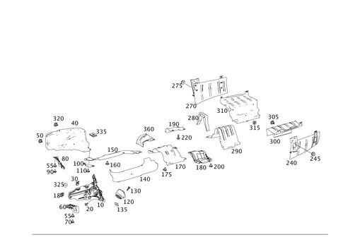 Screening Plates for 2009 Mercedes-Benz E320 #0