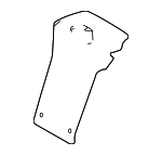 7107711110C5 - Body: Seat Back Cover for Lexus: LC500, LC500h Image