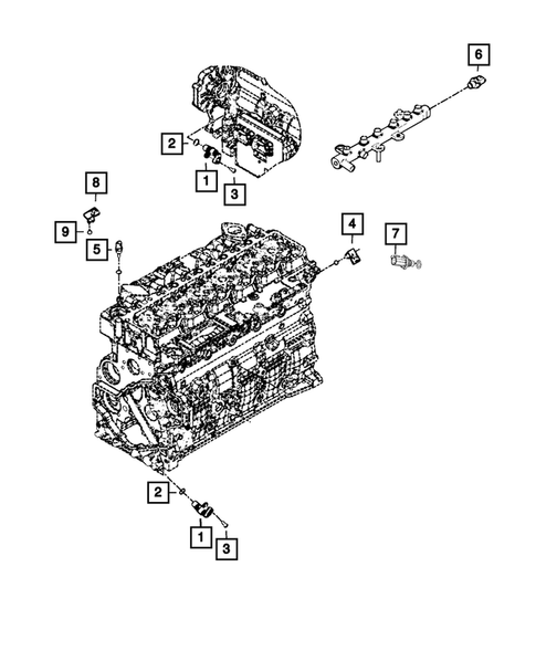 Sensors for 2016 Ram 3500 #1