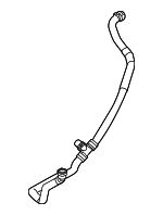 64219398803 - : Heater Hose for BMW: X5, X6, X7 Image