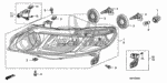 93913154G0 - Electrical/Exhaust/Heater/Fuel: SCREW, TAPPING (5X16) (PO) for Honda Image