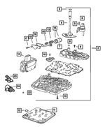 R5078327AA - Automatic Transaxle 4 Speed: Valve Body for Mopar Image