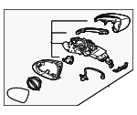 87610AR340 - Body: Mirror Assembly for Hyundai Image