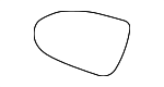 87611AR090 - Body: Mirror Glass for Hyundai Image
