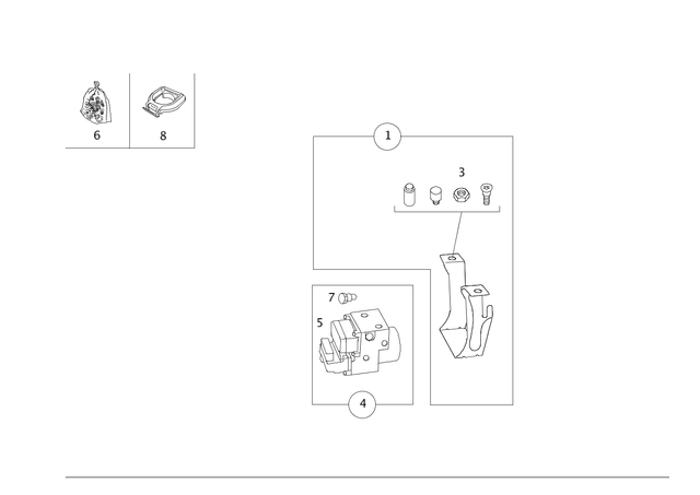 4514200275 - Brakes: Hydraulic Unit ESP&amp;reg; for Smart Image image