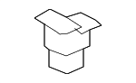 9046710203 - Body: Console Clip for Toyota Image
