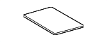 5881506040 - Body: Console Mat for Toyota Image