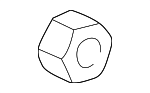 MB109029 - Suspension: Axle Nut for Mitsubishi Image