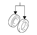MR388567 - Suspension: Bearing for Mitsubishi Image