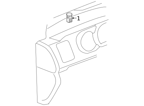 Daytime Running Lamp Components for 2006 Lexus GX470 #0
