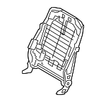 52107299679 - Body: Seat Back Frame for BMW Image
