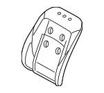 52107310261 - Body: Seat Back Pad for BMW Image