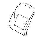 52107310127 - Body: Seat Back Pad for BMW Image