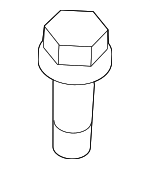 94858849 - Electrical: Center Belt Assembly Bolt for Pontiac: Vibe Image