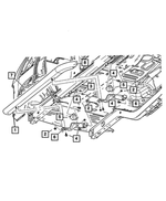 Side Step End Cap, Left, Rear