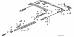 93500050060G - Interior/Bumper: SCREW, PAN (5X6) for Honda Image