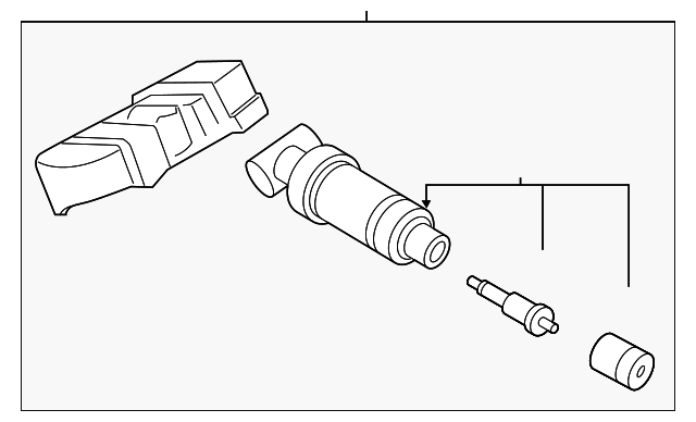42607-WAA02 - Tire Pressure Sensor 2020-2025 Toyota GR Supra