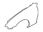 NCY052110F - Body: Fender for Mazda: Miata Image