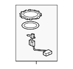 17047TVAA02 - Fuel System: Level Sensor for Honda Image image
