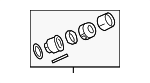17054TLAA04 - Fuel System: Flap for Honda Image image