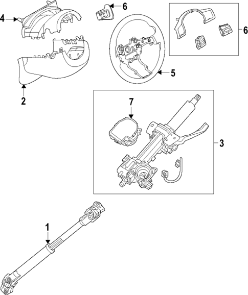 Steering Wheel for 2024 Kia Carnival #0