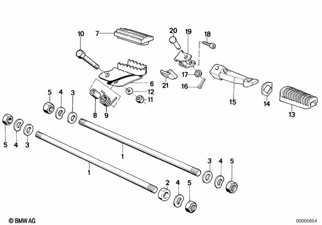 46712311726 - Frame and Mounting Parts: Spacer -  for BMW-Motorrad Image